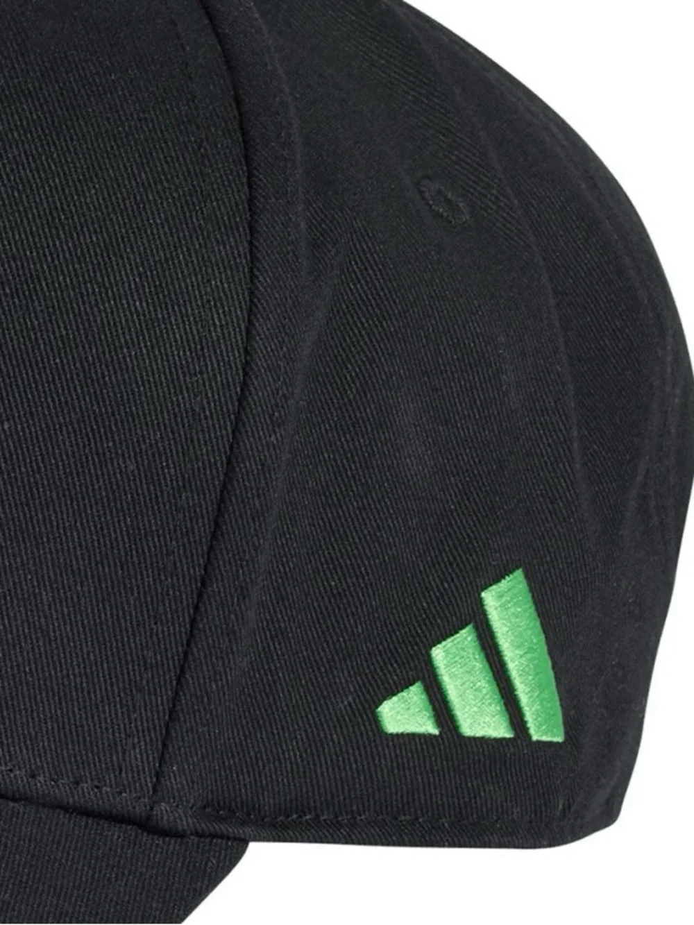 adidas Black Baseball Cap with Mint Green 3 stripes Mexico world cup logo KE7873